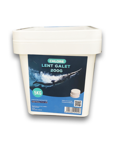 CHLORE LENT GALET 200G