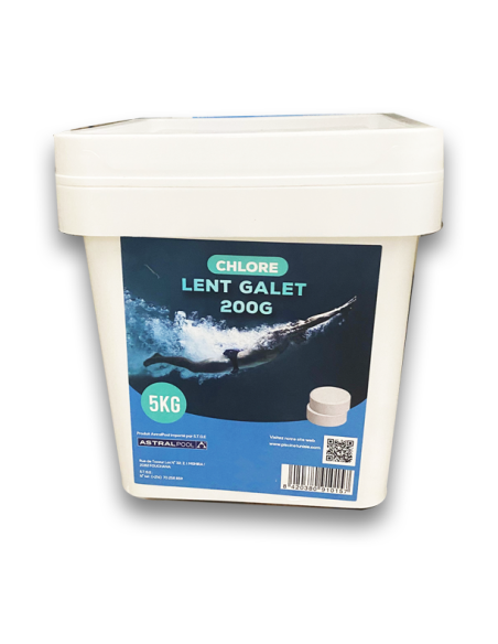 CHLORE LENT GALET 200G
