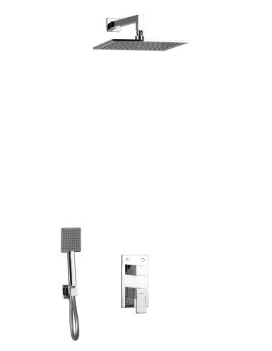 MITIGEUR DE DOUCHE ENCASTRÉ AVEC RAIN SHOWER...