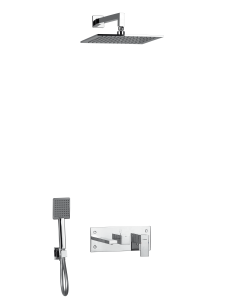 MITIGEUR DE BAIN-DOUCHE ENCASTRÉ 3 SORTIES AVEC RAIN...
