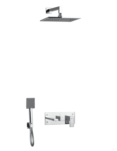 MITIGEUR DE BAIN-DOUCHE ENCASTRÉ 3 SORTIES AVEC...