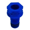 BOUCHE TUBE PEX 16 BLEU