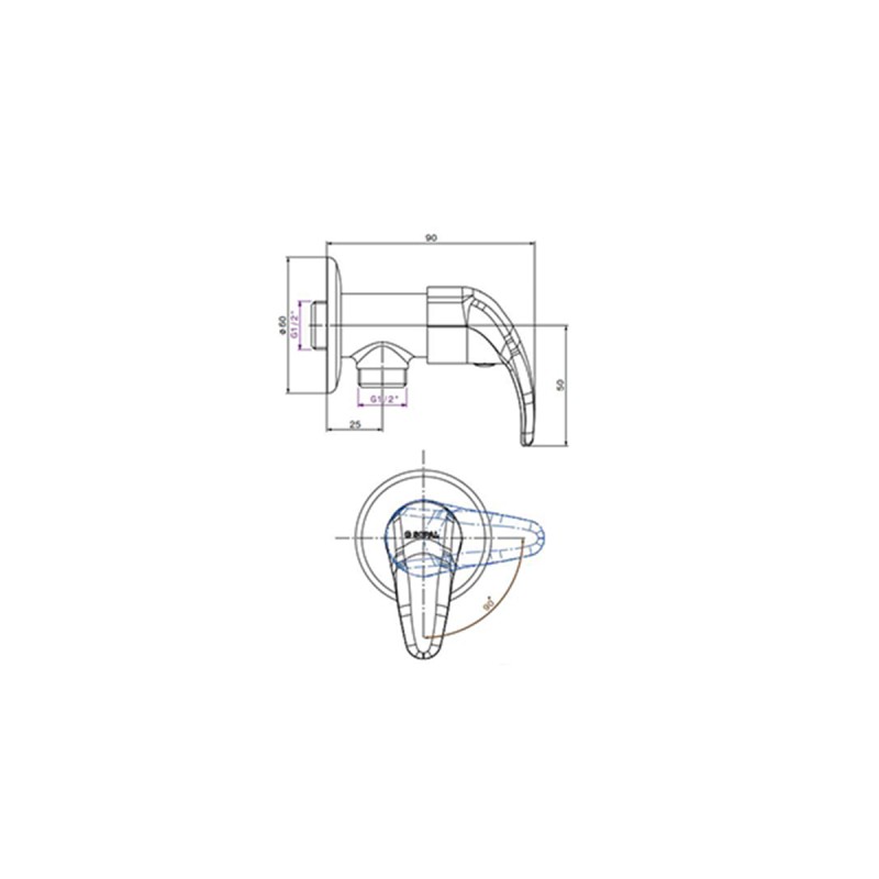 Robinet toilette Kerkennah