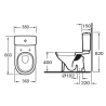 Wc Sortie verticale – Gemme