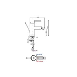 Mitigeur Bidet Bizerte