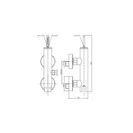 Mitigeur toilette Nabeul