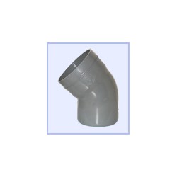 COUDE PVC 45°