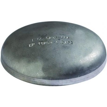 Fond Bombé acier galvanisé à souder